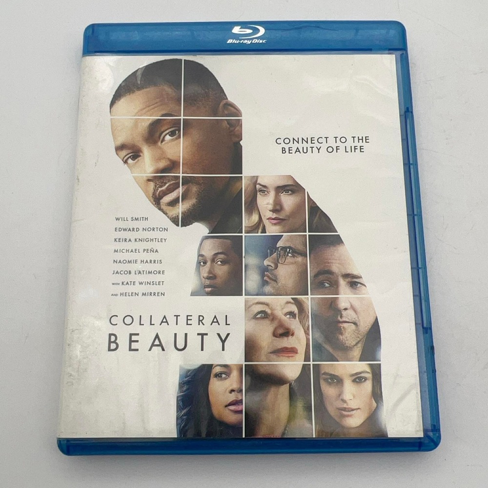 Collateral Beauty Blu-ray Will Smith Edward‎ Norton Drama Movie 2016 3000072616